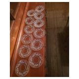 Lot of 12 candle drip rings