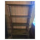 5 tier wood like shelf