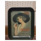 Vintage reproduction drink Coca-Cola tray