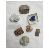 Lot of 7 stones crystals