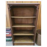 Wood book shelf