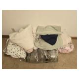 Huge estate lot of blankets and more