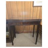 Mahogany Brandt Furniture Company fold up table
