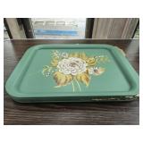Set of 5 metal trays