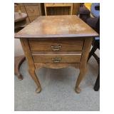 2 drawer side table
