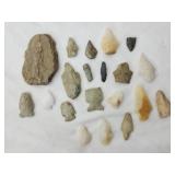 APX 20 native arrowhead artifacts