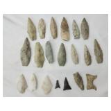 APX 20 native arrowhead artifacts