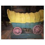 Cast iron stagecoach door stop