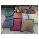 Estate lot of pillows and more