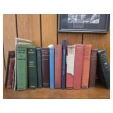 Estate lot of old books