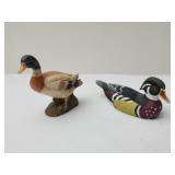 Lot if 2 Ceramic small ducks