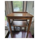Vintage wood desk