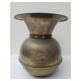 Vintage Union Pacific RR spittoon BRASS