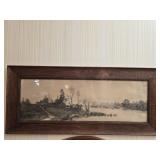 Wood Framed Unsigned Print
