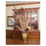 Vintage Roseville Pottery Floral Vase 111 10