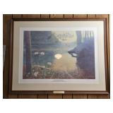 Signed William Baggett Environmental Award Print