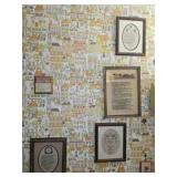 Lot of 5 wall decor pieces
