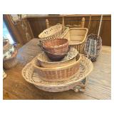 Estate lot of baskets