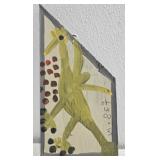 Mose T painting of bird on board