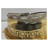 Lot of 2 tiaras