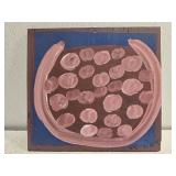 Original Mose T Red & Pink Watermelon Painting