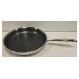 Lexi home diamond stainless steel frying pan