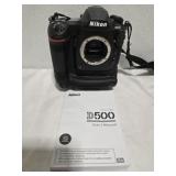 Nikon D500 professional camera body