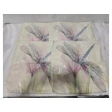 Set of 4 Dragonfly decor