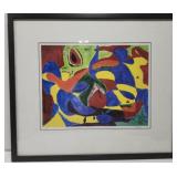 Tyler Brasfield Signed and framed art