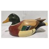 Handmade wood duck