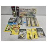 Estate lot of fishing lures and more