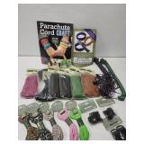 Big lot of Parachute Cord project supplies