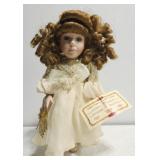 Collector Choice porcelain doll w yellow dress
