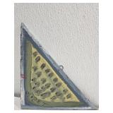 Original Mose T Green Watermelon Painting on Wood