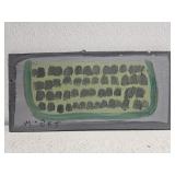 Original Mose T Green Watermelon Painting