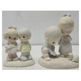 Precious moments  & Jonathan & David figurine