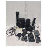 Estate lot of camera accessories