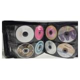 CD CASE FULL OF CDS