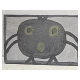 Original Mose T painting Chicken on wood