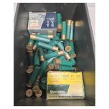 Plastic ammo box of 12GA ammo