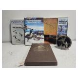 Lot of 5 books about ducks & a hitch decor