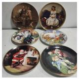 6 decorative plates