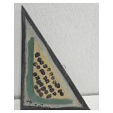 Original Mose T Watermelon Painting on Wood