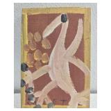 Original Mose T painting DRAGON on wood