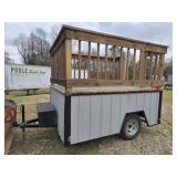 Small podium trailer