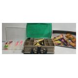 Lot of fishing supplies
