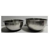 Viking 8qt & 5qt stainless steel bowls