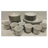 38 pieces of taihei china floral print