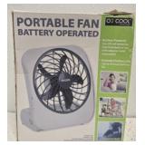 O2 Cool portable fan battery operated