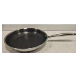 Lexi home diamond stainless steel frying pan